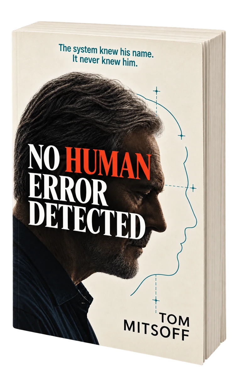 No Human Error Detected paperback cover
